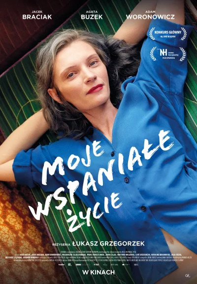 GutekFilm - Zobacz plakat filmu z Agatą Buzek w roli głównej – „Moje wspaniałe życie”...