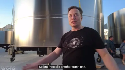 Luceeek - "Przeciętny licealista na lekcji fizyki".
#spacex #starship #elonmusk #heh...