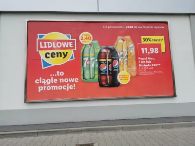 gurken - Wydaje mi się, czy Lidl wprowadza klientów w błąd tym bilbordem?
#lidl #oszu...