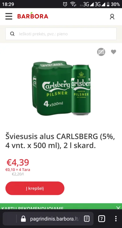 ihor - @sols: czteropak Carlsberga za 20 pln to dla mnie drogo. A jak wieziesz do pl ...