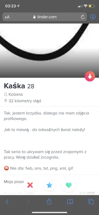 Kodzirasek - Różowa dość, że brzydka to nawet nie musi mieć zdjęcia na Tinderze a i t...