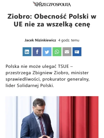 BekaZWykopuZeHoho - Nie za cenę powstrzymania moich ambicji i żądzy władzy.

#bekazpr...