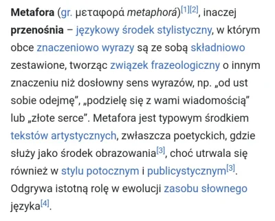 Pitu33 - @t2000 gdybyś się uczył w szkole na języku polskim wiedziałbyś co to metafor...