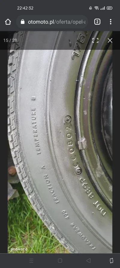lossiemkos89 - Mireczki z którego roku jest ta opona? #motoryzacja #samochody #opony