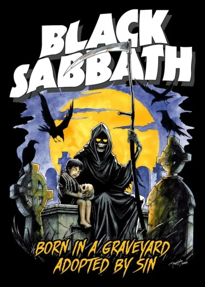 AGS__K - #blacksabbath #metal #art #sztuka #plakat #mstuff