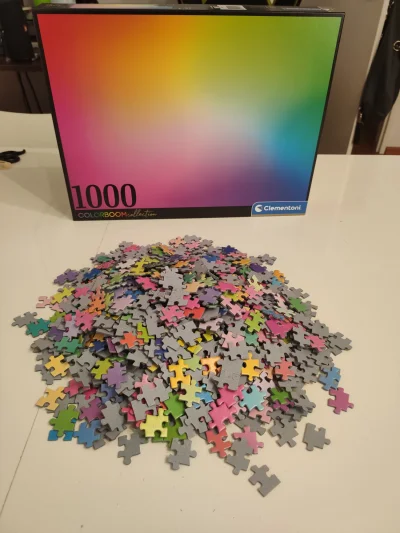 dorotka-wu - Plan na niedzielę: 1000 Colorboom Colection. 

#puzzle #ukladajzwykopem