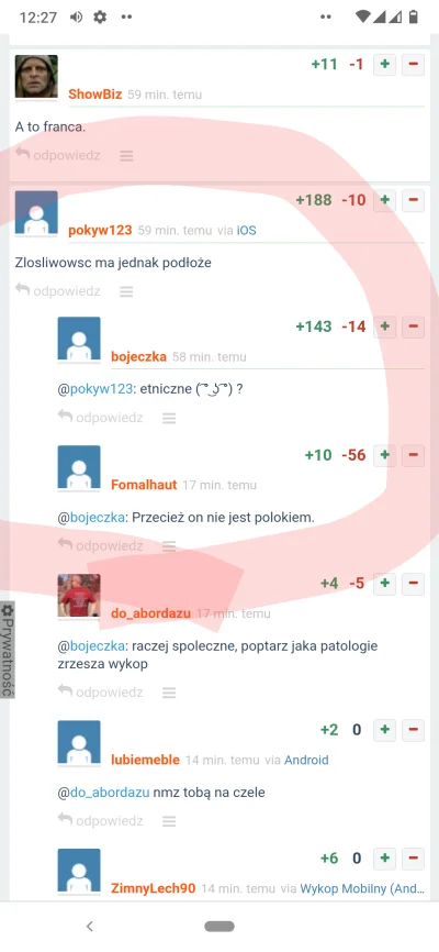 Polnischefuhrer - "-Hy hy hy normalne, że tag xD przecież to mudżyn i oni tacy som, a...