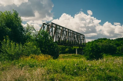 kuraku - Most w Stobnicy, mam nadzieję, że samorządowi uda się go przejąć, odnowić i ...