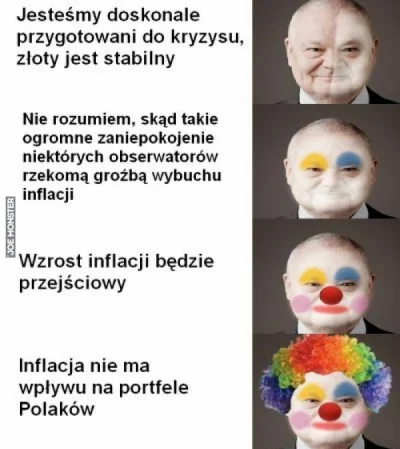 cerambyx - @mickpl: Alternatywny plan udawać, że inflacji nie ma, bądź nie ma znaczen...