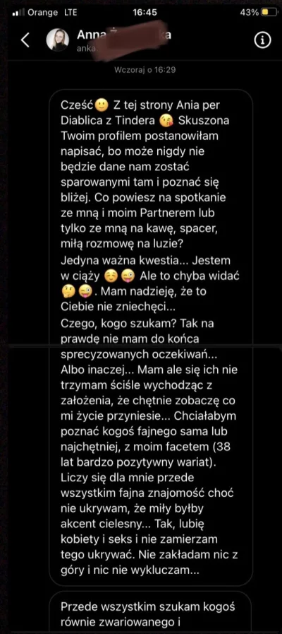 Szakalaka - Tinderowe babsko chce mnie zbałamucić do jakichs trójkątów. I to na dodat...