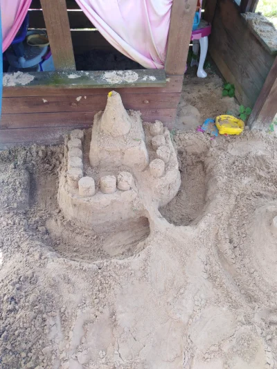 golf3cabrio - Zbudowałem sobie zamek z piasku. Tzn bombelkom a nie sobie. Chociaż... ...