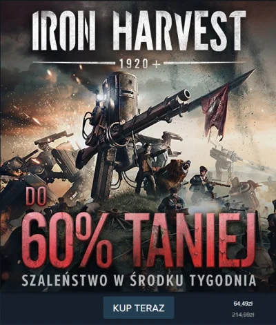 Krole - #cebuladeals #steam #ironharvest #pcmasterrace Gdyby kogoś odstraszyła cena p...