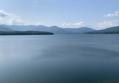 R2D2zSosnowca - +30C Ashokan Reservoir w Catskill #newyork czyli #r2d2zwiedza #natura...