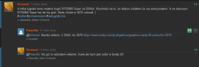 Krzemol - Z serii "wpisy, które źle się zestarzały" xD ( ͡° ʖ̯ ͡°)
#nvidia #kartygra...