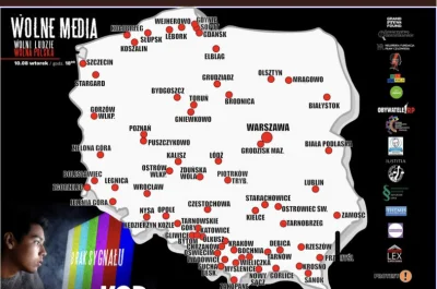 E.....r - Oto mapa z miejscami gdzie będą protesty