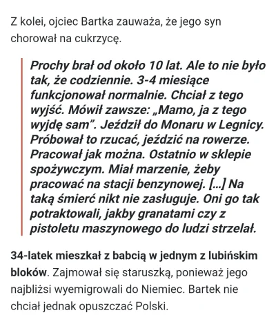 Robson86pn - Dobrze rozumiem że przez 8-9 miesięcy ćpał a 3-4 miesiące w roku normaln...