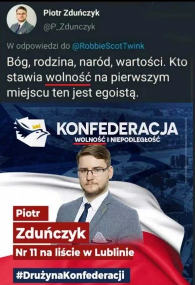 enslavedeagle - A więc wyjaśnione #bekazkonfederacji #polityka