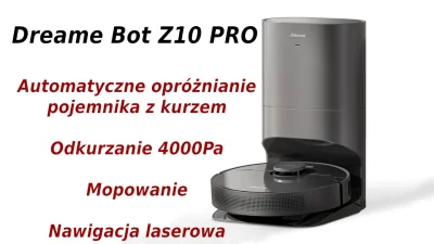 telchina - Roboot z automatycznym opróżnianiem zasobnika z kurzem, mapowaniem pomiesz...