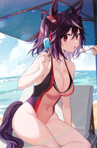 zabolek - #kitasanblack #umamusume #anime #randomanimeshit #swimsuit