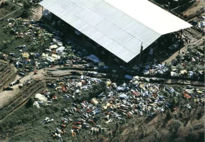 Everec - Jonestown, najweksze w historii masowe samobójstwo. 
#przegryw