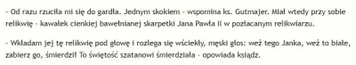 O.....r - Wypędzanie demonów za pomocą skarpetek Papieża Polaka, świętego Jana Pawła ...