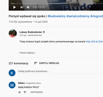 xing2 - chyba komentarze odblokował, bo ostatni z przed 4 tygodni :)