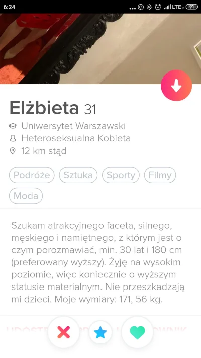 tom001 - #tinder #przemyslenia #przegryw #smiechprzezlzy #logikarozowychpaskow
uda si...