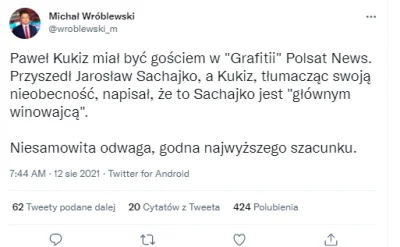 Xianist - Kukiz nie ma nawet godności i nie jest w stanie ludziom spojrzeć w twarz.
...