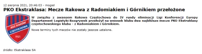 Lolenson1888 - Decyzja 15 minut po końcowym gwizdku. Brawo Ekstraklasa, wreszcie zach...