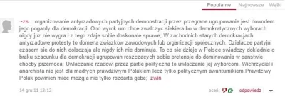 S.....y - Zwolennicy PO w 2011: Protesty po demokratycznych wyborach to wyraz pogardy...