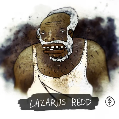 ijones - Kolejne rysowanie "z telewizora"
Moja interpretacja Lazarusa Redda.
Rola z...