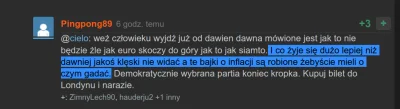 Kryspin013 - > Mam 31 lat. Nie pamiętam gorszego rządu niż piss. Za Platformy nie bud...