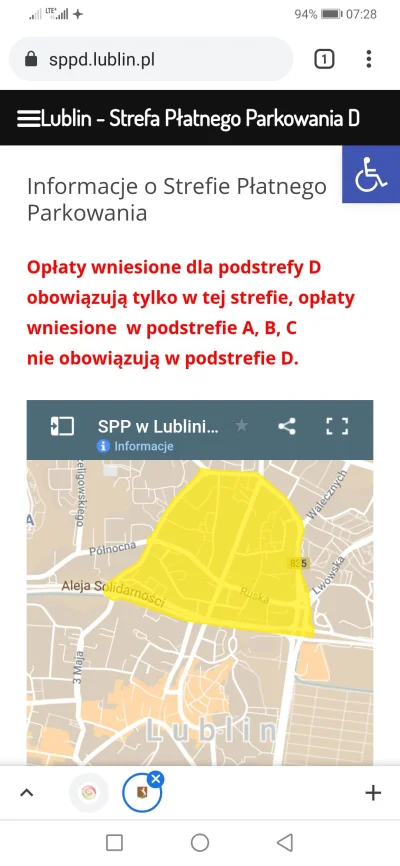 Tomek72222 - Uważajcie na parkowanie w Lublinie. Mając opłaconą strefę A która działa...