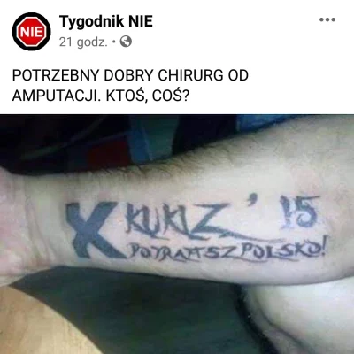NaczelnyWoody - Hej mirki #kukiz #jow ilu z was zrobiło sobie taki tatuażyk w 2k15? X...