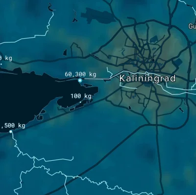 mattz - Co oni do #!$%@? w tym Kaliningradzie robią? Wisła ma 2900 a tu 60k ponad ( ಠ...
