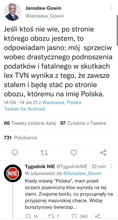 Z.....n - Uuuuuuuuu zaorane 
#bekazprawakow 
#polityka #bekazgowina