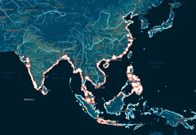 KEjAf - Ciekawe że na tej mapie w sumie najgorzej wyglądają nie Chiny i Indie, a Fili...