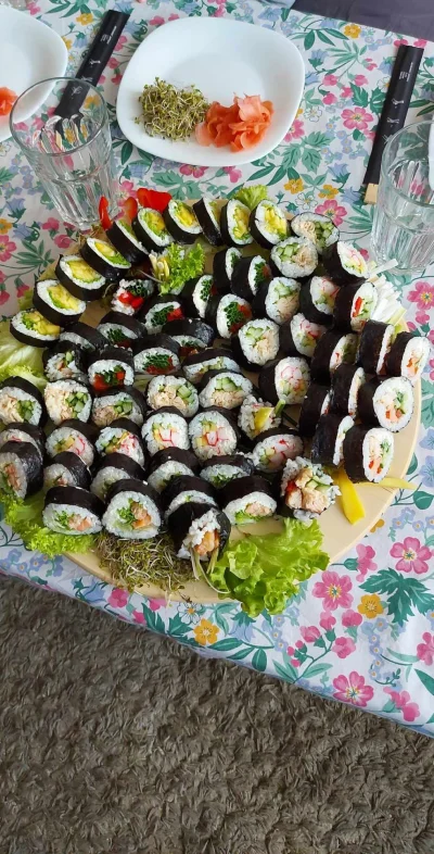 Scybulko - Popełniłem #sushi dla bliskich. 

#jedzenie #gotujzwykopem