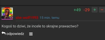 s.....i - Nikogo nie dziwi, właśnie przez takie komentarze i ogólne podejście lewicy ...