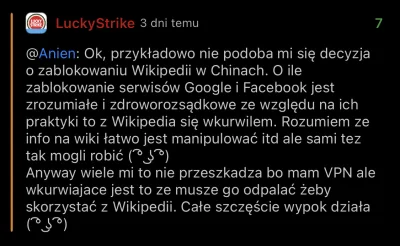 zielonka18 - @LuckyStrike: Nawet DuckDuckGo jest zablokowane xD po co ci w ogóle dost...