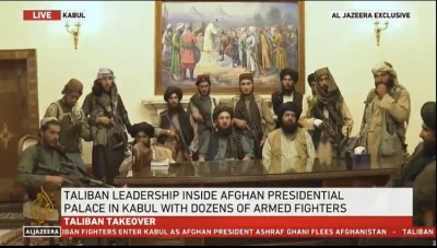 JanLaguna - Oddział Talibanu w pałacu prezydenckim

Do Kabulu cały czas wkraczają k...