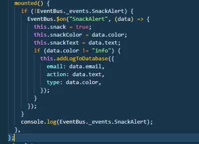 Summar - Mam problem problem z evenbusem w vue (wiem powinien być vuex), anomalia któ...