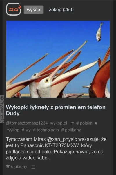 Opipramoli_dihydrochloridum - > tym razem przez podłączony telefon?

@WeunianyTrampek...