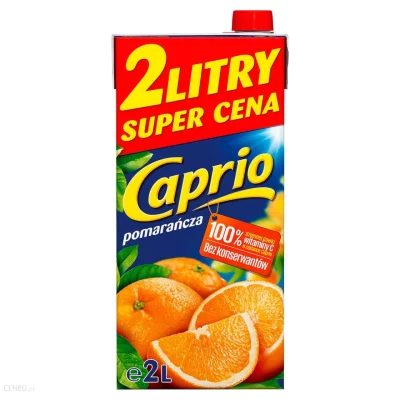 lysyzlombardu - Caprio pomarańczowe smakuje tak, jakby ktoś założył się, że zrobi nap...