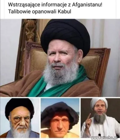 czeskiNetoperek - Patrzysz na twarze liderów Talibanu i widzisz ten fanatyzm:

#afg...