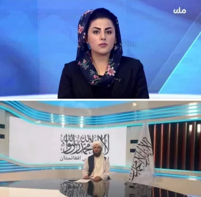 fruberuber - prowadzący Afghanistan National Television wczoraj vs dzisiaj
#afganist...