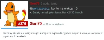 sipcabej - Przestańmy udawać, że tolerowanie takich "użytkowników" jak Gon70 jest czy...