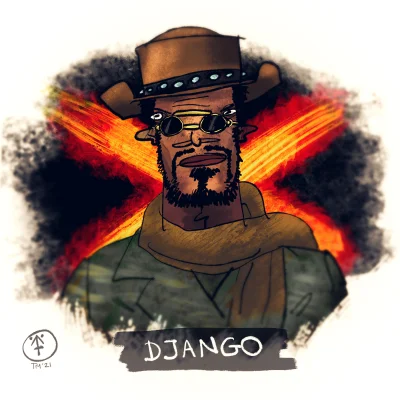 ijones - “D’Artagnan, Motherf****rs!” - Django.

Popełnione nad ranem na iPadzie, w...
