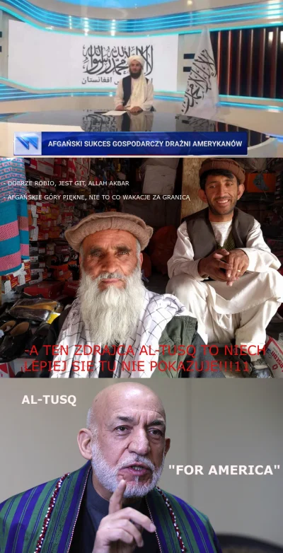 j.....6 - Mamy urywek z Afgańskiej TV
#afganistan #polityka #tvpis #humorobrazkowy #...