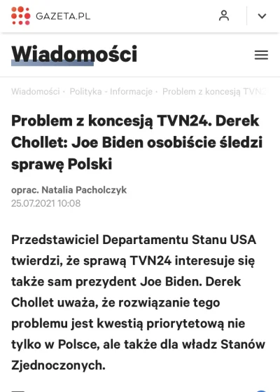 Opipramoli_dihydrochloridum - Ratunek już w drodze 
Ponoć Biden zaczął nadrabiać zale...